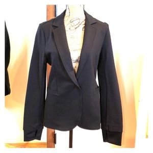 black jacket betabrand + matching pants soft long